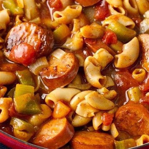 Bold Firehouse Sausage Creole Macaroni Recipe | Yummly | Recipe ...