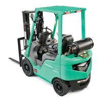 Mitsubishi FG18N Pneumatic Forklift Manuals