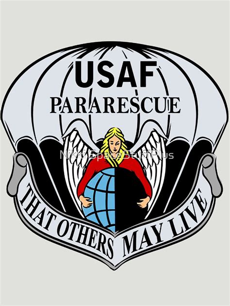 Usaf Para Rescue Special Forces Logo T Shirt For Sale By