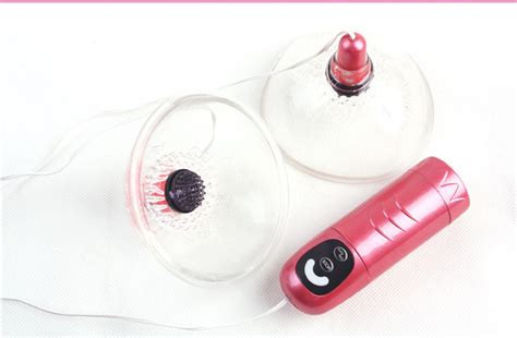 Buy Momo Vibrating Breast Nipple Enlarge Enhance Suction Massage Rotation Tips