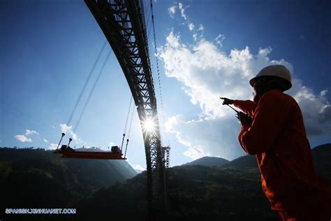 China Construye Puente Ferroviario De Mayor Arcada Del Mundo Spanish