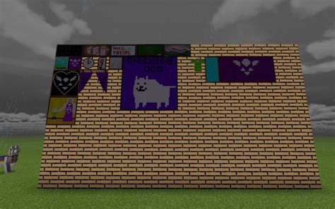 Underpack (undertale/Deltarune texturepack for minecraft bedrock Edition)(MAJOR UPDATE ...