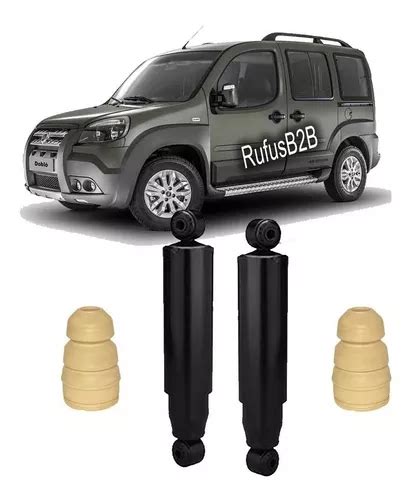 Amortecedor Traseiro Kit Batente Doblo Adventure