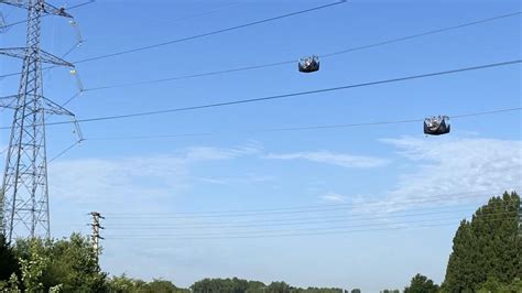 De Spectaculaires Travaux Sur Les Lignes à Haute Tension Dans La Pévèle