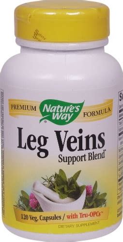 Nature S Way Leg Veins Support Blend Capsules 120 Vegetarian Capsules Kroger