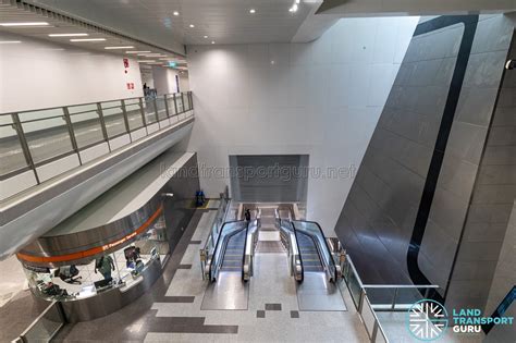 Orchard Boulevard MRT Station Overview From Underpass Level B1