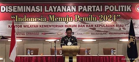 Imigrasi Batam Ikuti Kegiatan Diseminasi Layanan Partai Politik