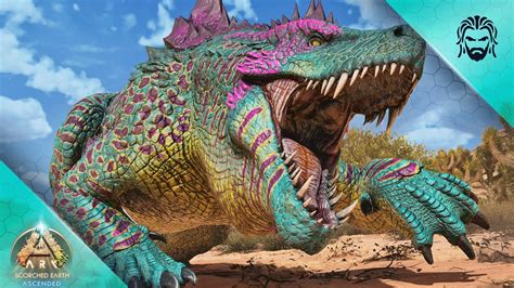 How To Tame The New Fasolasuchus In ARK Scorched Earth YouTube