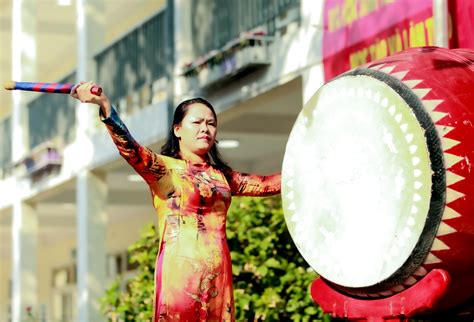 Hoàng Mai Hà Nội Trường THCS Đại Kim Khai giảng năm học mới trang