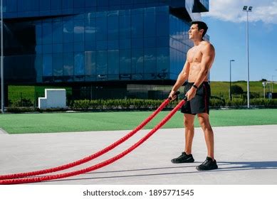 Side View Muscular Male Athlete Naked Stock Photo Shutterstock