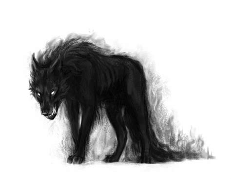 Pin By Xephryn On Dandd In 2024 Shadow Wolf Shadow Creatures Mythical