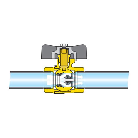 Valvola A Sfera Con Ritegno Incorporato G 3 4 F Caleffi 323050 DN 20