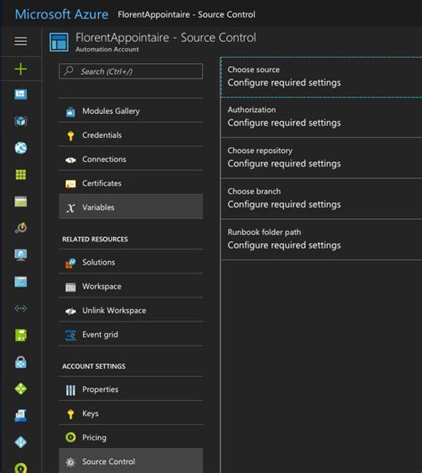 Azure Automation Source Control Avec Github Cloudy Journey Blog