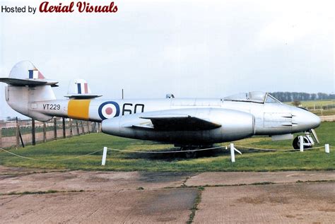 Aerial Visuals Airframe Dossier Gloster Meteor F S N Vt Raf