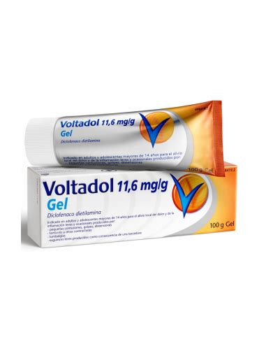 Voltadol 11 6 Mg G Gel Cutaneo 1 Tubo 100 G