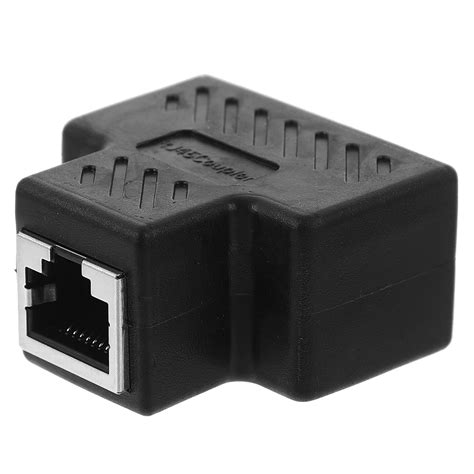 Qius Ethernet Splitter Internet Splitter 1 To 2 Ethernet Cable Splitter Rj45 Extender