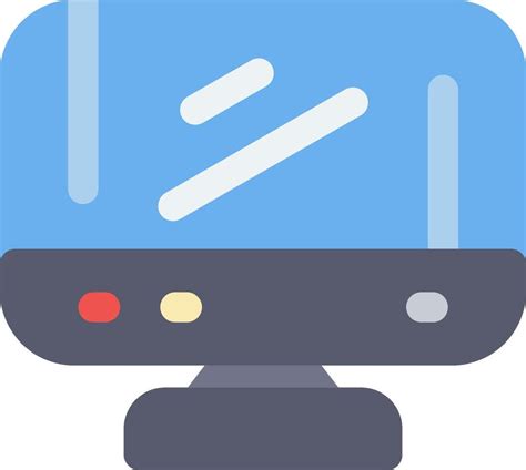screen flat icon  vector art  vecteezy