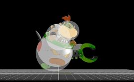 Bowser Jr Ssb Forward Throw Smashwiki The Super Smash Bros Wiki