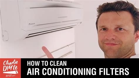 How To Clean Air Conditioning Filters Youtube