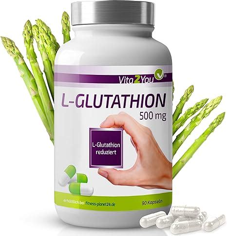 Vita2You L Glutathion Kapseln 500mg 90 Kapseln Reduziert Und