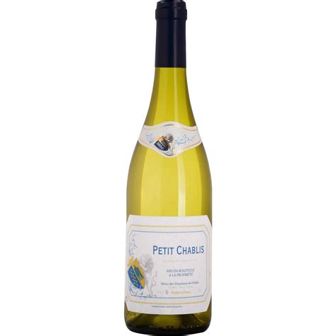 Aop Petit Chablis Blanc 75cl Pas Cher Auchanfr