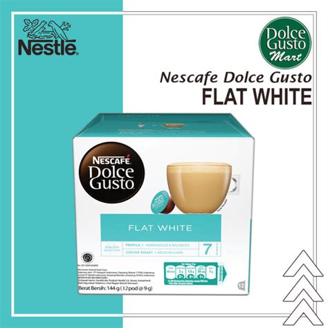 Jual Capsule Nescafe Dolce Gusto NDG Flat White 1 Box Original Nestle