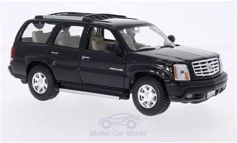 Coche Miniatura Cadillac Escalade 1 24 Jada Toys EXT Tuning Negro 2002