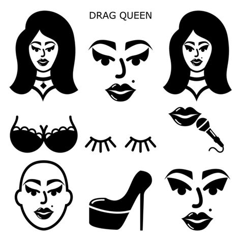 Black Drag Queen: Over 174 Royalty-Free Licensable Stock Illustrations ...