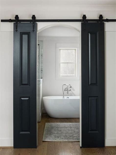 Pros And Cons Of Barn Door Bathroom Sliders Small Bathroom