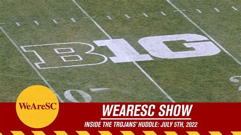 Inside The Trojans Huddle Usc To The Big Ten Youtube