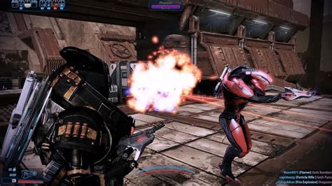 Mass Effect 3 Multiplayer Turian Ghost Infiltrator Pc Platinum Gameplay