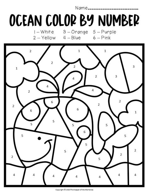 Free Printable Ocean Worksheets