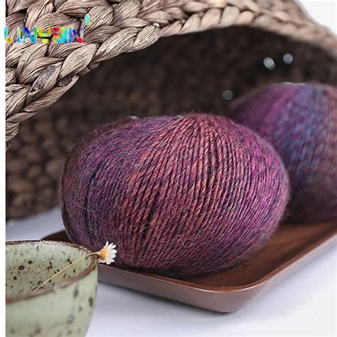 Fancy Wool Yarn Dyeing Colorful Hand Knitting Yarn For Knitting