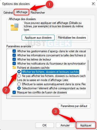 Windows Comment Afficher Les Fichiers Et Dossiers Cach S