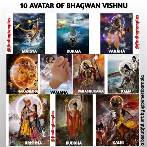 The 10 Avatars Of Lord Vishnu, 46% OFF