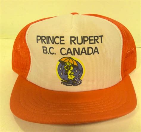 Vintage Prince Rupert B C Snapback Hat Hein Ventures Inc Grande