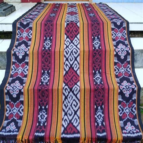 Jual Kain Tenun Etnik Kain Tenun Troso ATBM Original Motif Toraja Sumba