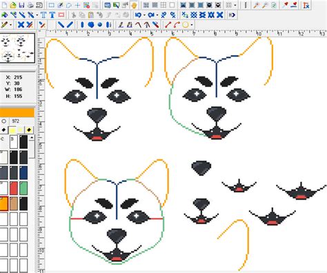 Shiba Inu Pixel Art - WIP by AlleenasPixels on DeviantArt