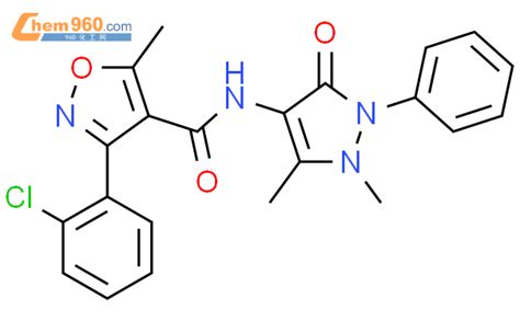 329207 62 7 3 2 Chlorophenyl N 1 5 Dimethyl 3 Oxo 2 Phenylpyrazol 4