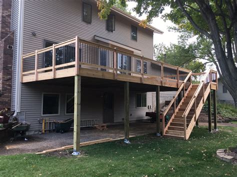 Beautiful Deck Pictures Eagle Siding Inc