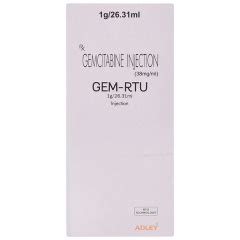 Buy Gem Rtu Gm Injection S Online At Upto Off Netmeds