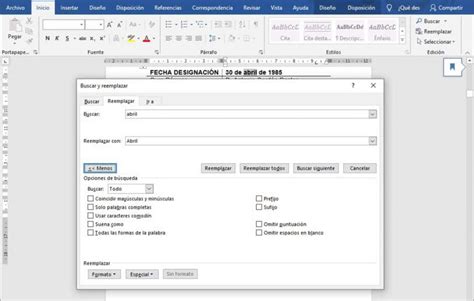 C Mo Reemplazar Palabras En Word