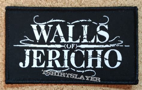 Walls Of Jericho, Walls Of Jericho Patch - Logo Patch (Nunslayer's ...