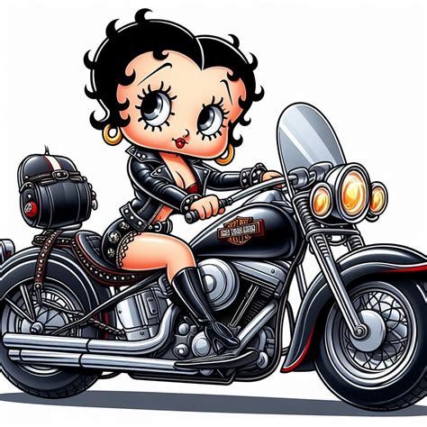 Pin By Brattybratt On Morena Boop In 2024 Biker Betty Boop Betty