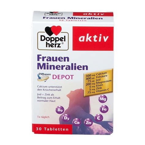 Doppelherz Aktiv Frauen Mineralien Phasen Depot St Shop Apotheke