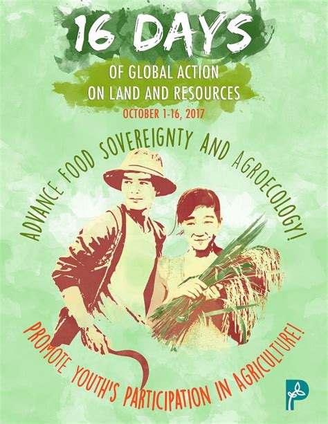 CAWI 16 Days Of Global Action Advance Food Sovereignty And