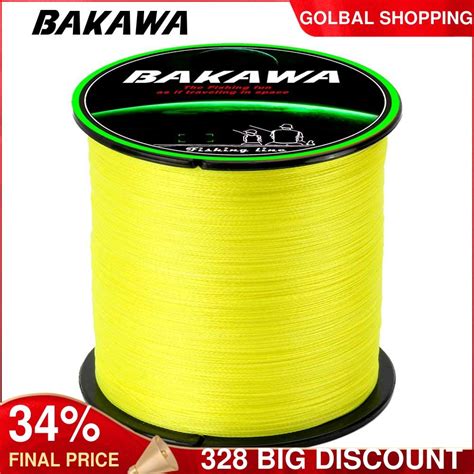 Bakawa M Pe Strand Braided Fishing Line High Quality