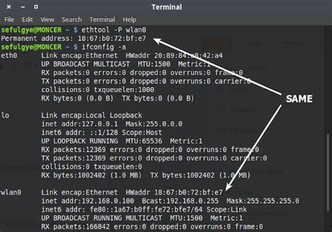 How To Check Find Mac Address On Linux Mint