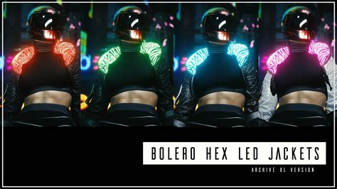 Bolero Hex Led Jacket - Archive XL at Cyberpunk 2077 Nexus - Mods and ...