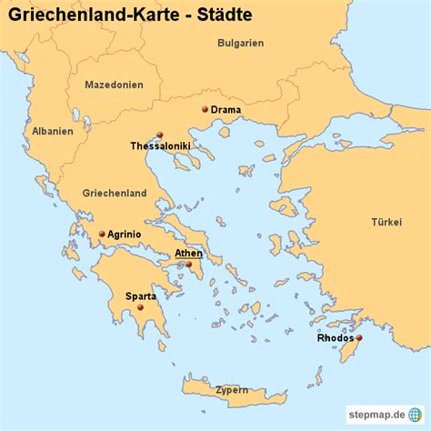 GRIECHENLAND KARTE - epitman17